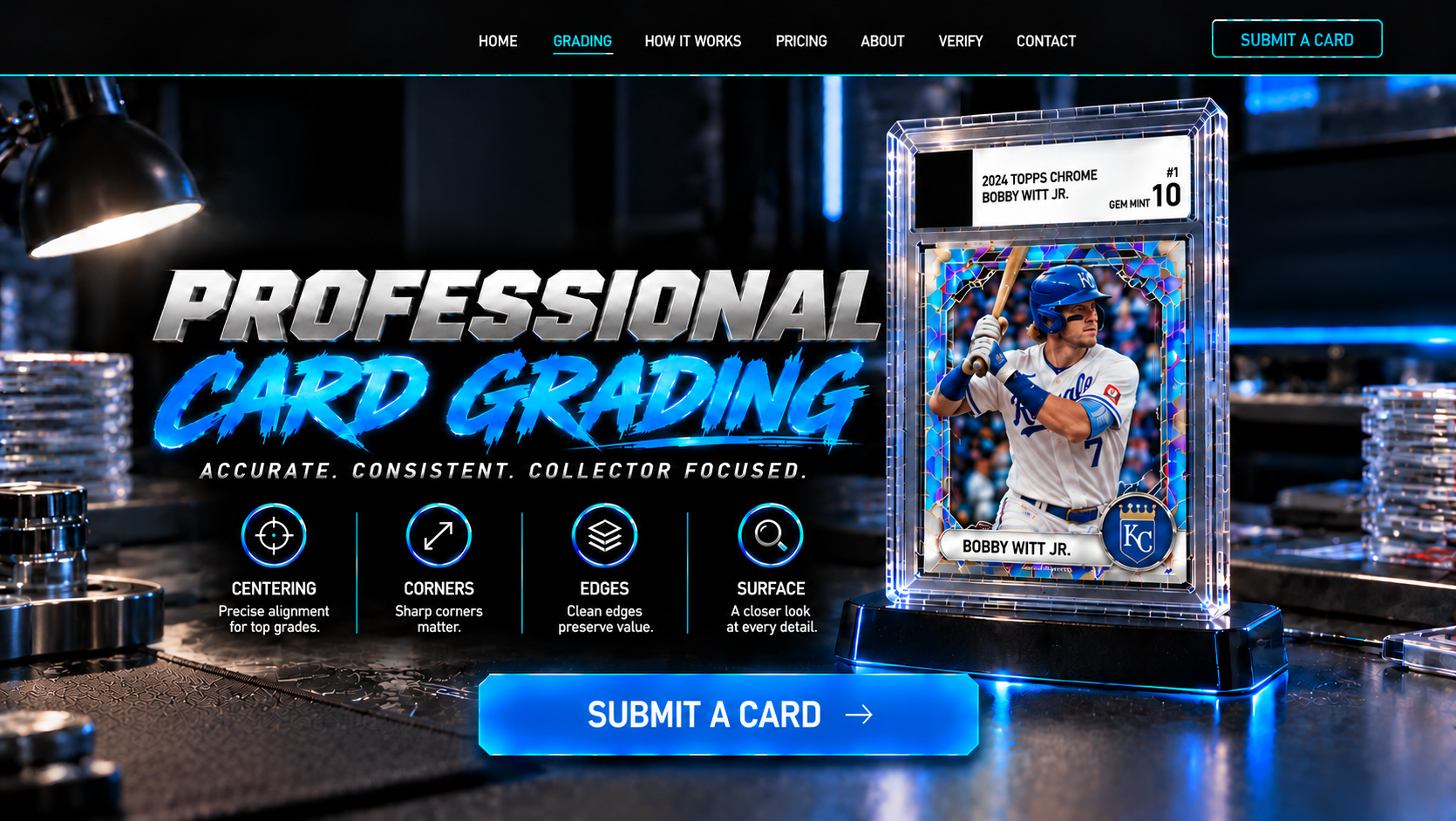 Professional Card Grading — Accurate, Consistent, Collector Focused
