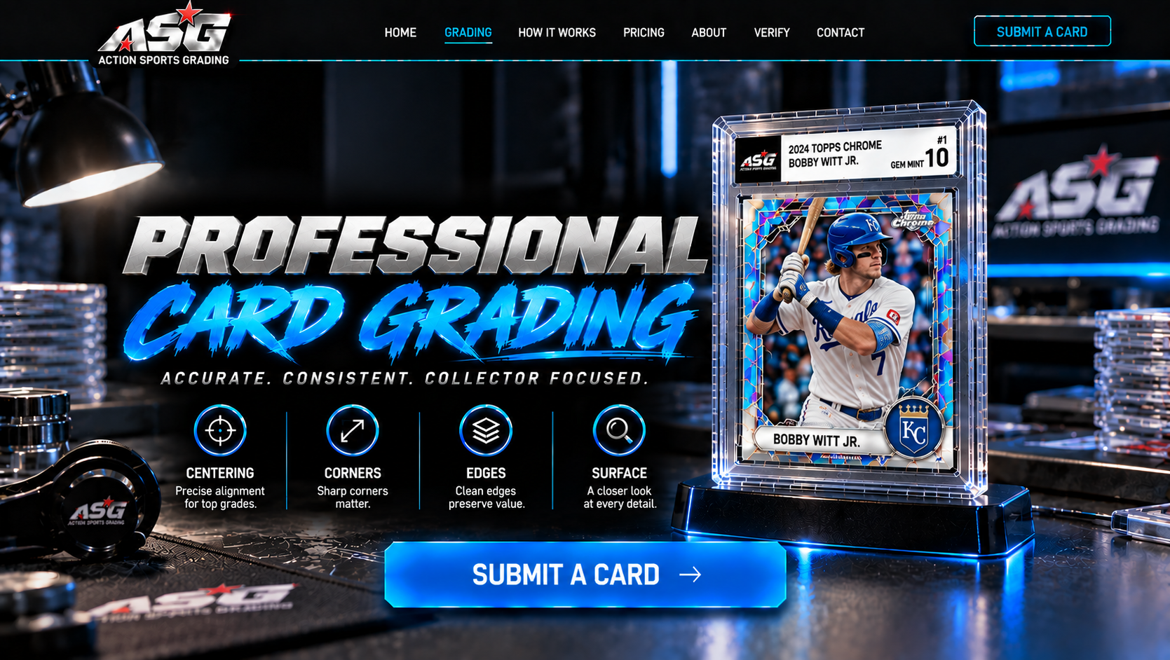 Professional Card Grading — Accurate, Consistent, Collector Focused