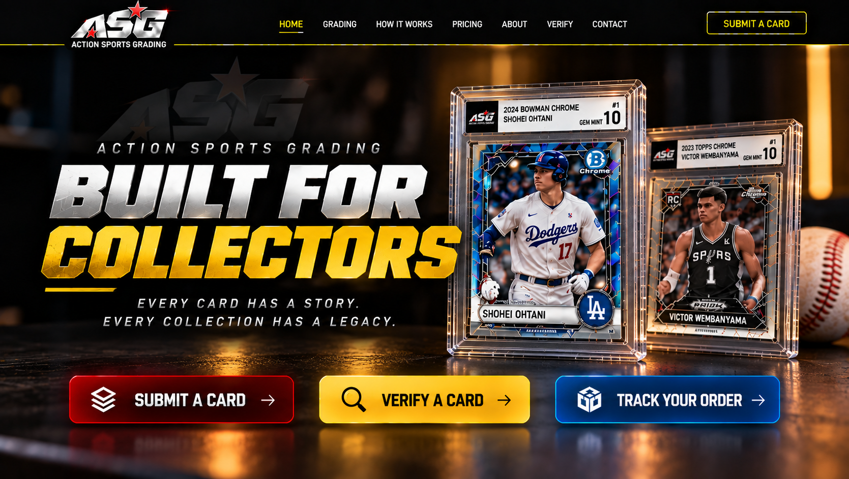 Action Sports Grading — Built for Collectors